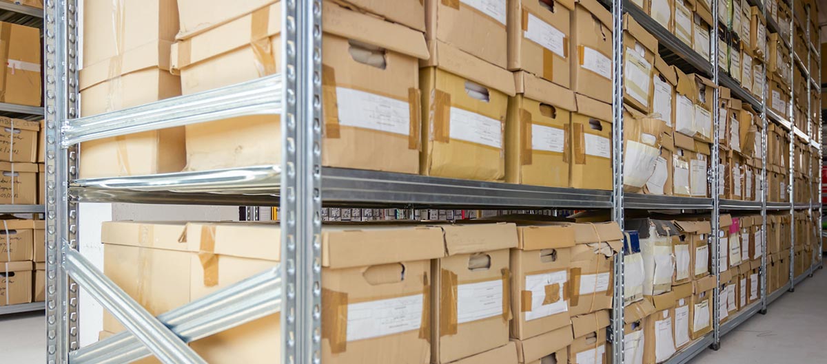 Archivage physique de dossiers et documents en papier - Landbox
