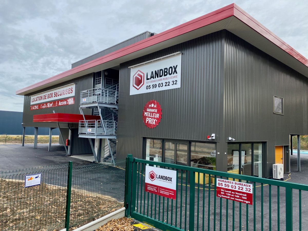 Box de stockage et garde-meubles à Labenne dans les landes avec Landbox