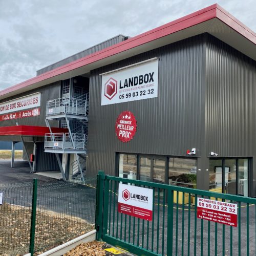 Box de stockage et garde-meubles à Labenne dans les landes avec Landbox